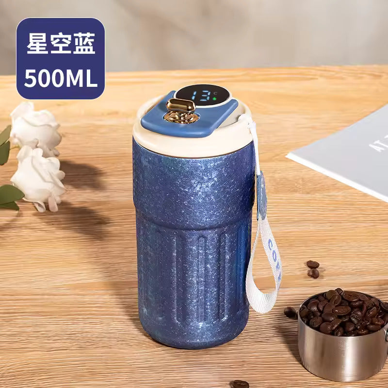 Thermos Bottle Smart Display Vacuum Cup