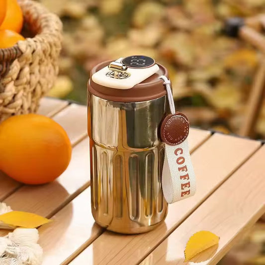 Thermos Bottle Smart Display Vacuum Cup