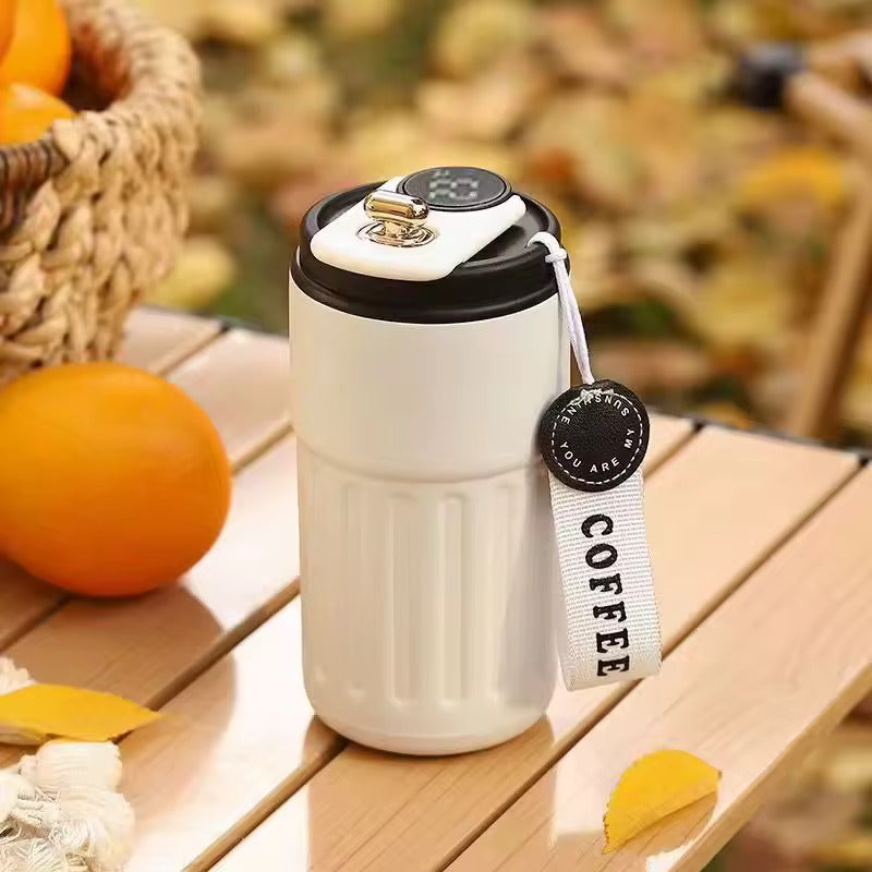 Thermos Bottle Smart Display Vacuum Cup