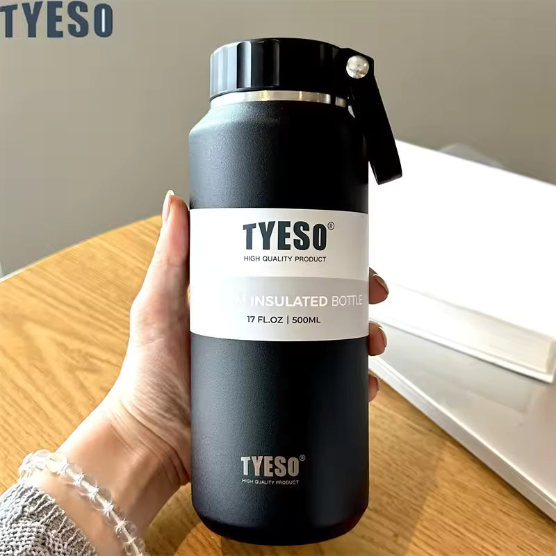 Black tyeso insulated bottle