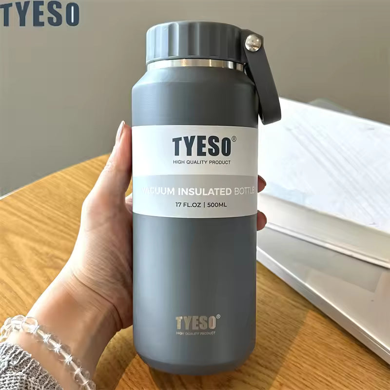 Grey tyeso vacuum insulated bottle