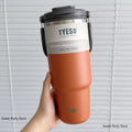 orange tyeso vacuum insulated tumbler