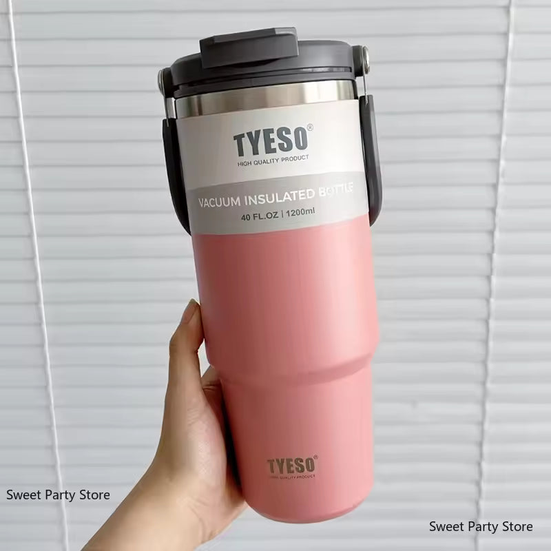 pink tyeso vacuum insulated tumbler
